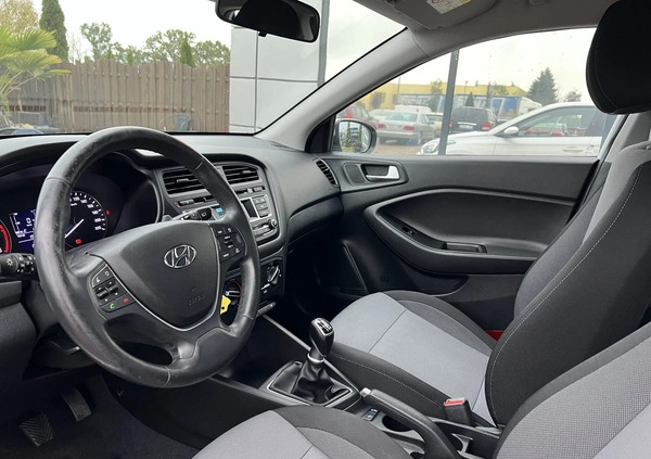 Hyundai i20 cena 33900 przebieg: 168000, rok produkcji 2017 z Goleniów małe 742